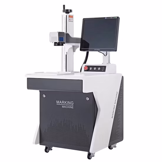 Jewelry Plastic Bottle Pen Key Holder Car Tyre Fiber Laser Marking Machine Price with CE ISO Certification