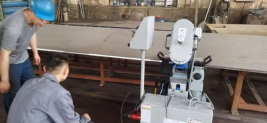Petrochemical Industry Automatic Carbon Stainless Plate Sheet Beveler Beveling Tool Edge Milling/Chamfering/Facing Beveling Machine