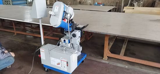 Petrochemical Industry Automatic Carbon Stainless Plate Sheet Beveler Beveling Tool Edge Milling/Chamfering/Facing Beveling Machine